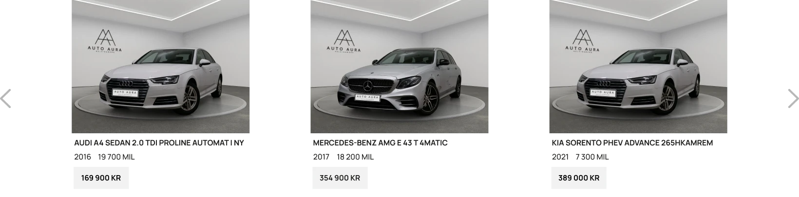 Auto Aura Kvalitet och engagemang